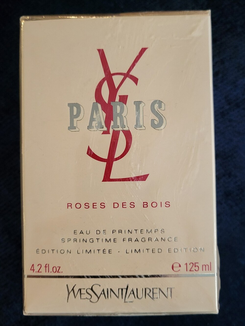 Yves Saint Laurent Paris Roses Des Bois RARE Vintage Discontinued!